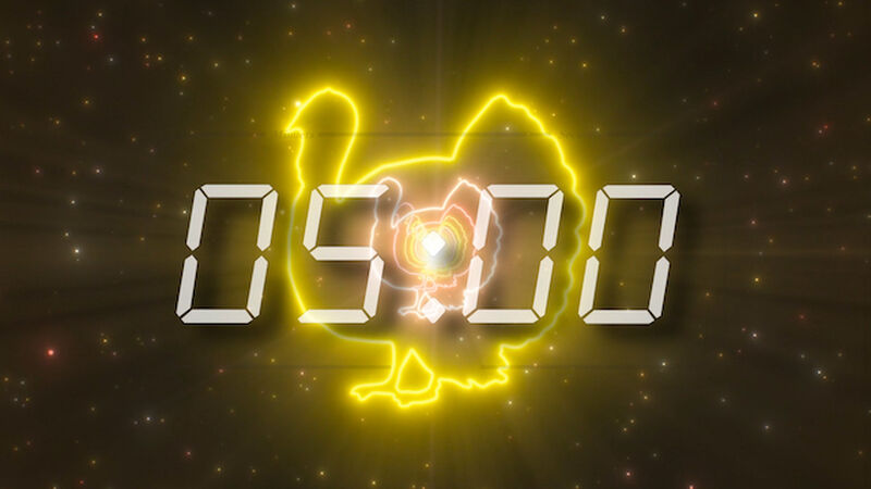 Thanksgiving Turkey 5-Minute Countdown Timer